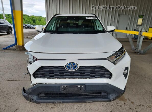 4T3RWRFV8MU046139 2021 TOYOTA RAV4 White Դիմացի տեսք