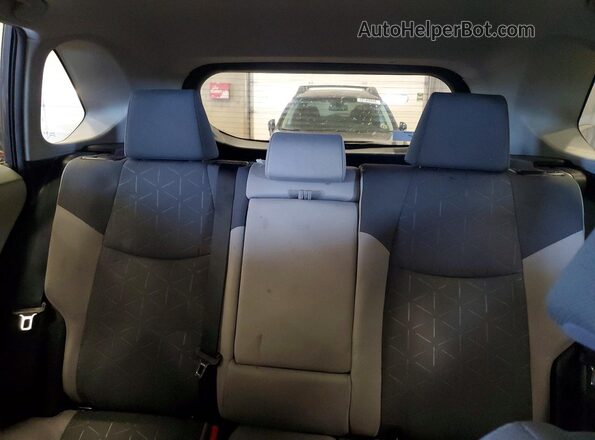 4T3RWRFV8NU068711 2022 TOYOTA RAV4 Gray უკანა სავარძლების ხედი