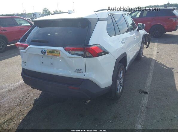 4T3RWRFV8PU093921 2023 TOYOTA RAV4 HYBRID White Trasero derecho