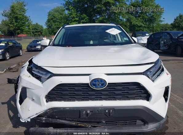 4T3RWRFV8PU093921 2023 TOYOTA RAV4 HYBRID White Vista del salpicadero