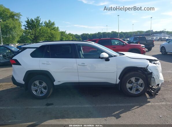 4T3RWRFV8PU093921 2023 TOYOTA RAV4 HYBRID White Vista del cuadro de instrumentos