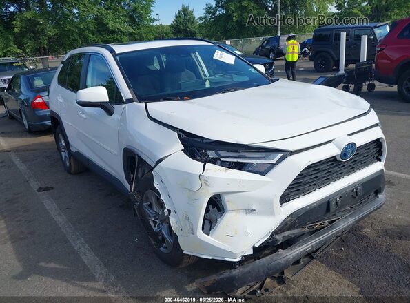 4T3RWRFV8PU093921 2023 TOYOTA RAV4 HYBRID White Vista frontal