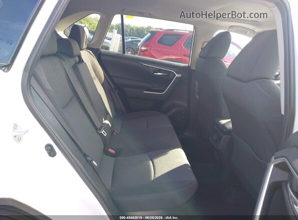 4T3RWRFV8PU093921 2023 TOYOTA RAV4 HYBRID White Vista de la etiqueta del VIN