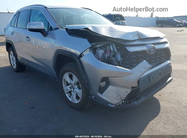 4T3RWRFV9MU038454 2021 TOYOTA RAV4 HYBRID Silver 