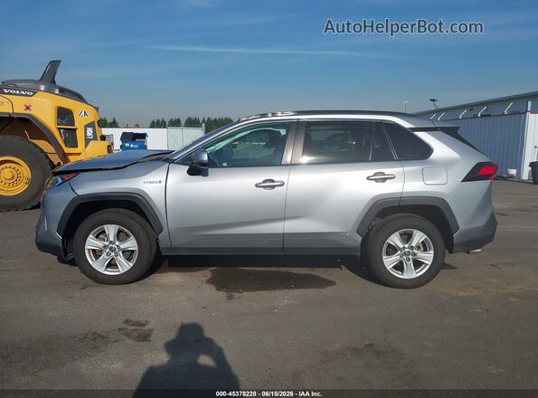 4T3RWRFV9MU038454 2021 TOYOTA RAV4 HYBRID Silver 360 interior view