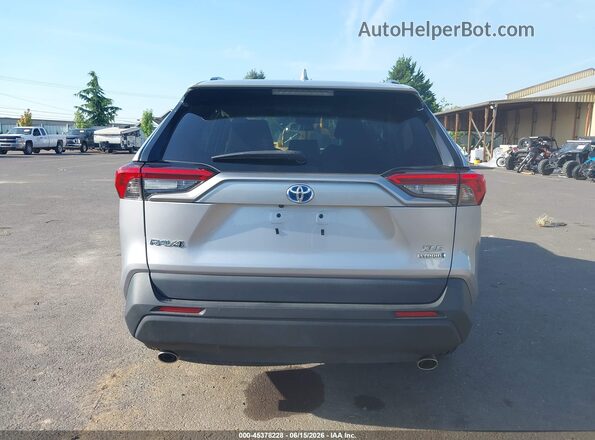 4T3RWRFV9MU038454 2021 TOYOTA RAV4 HYBRID Silver 