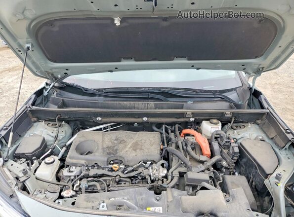 4T3RWRFV9NU066174 2022 TOYOTA RAV4 Green ძრავის განყოფილების ხედი