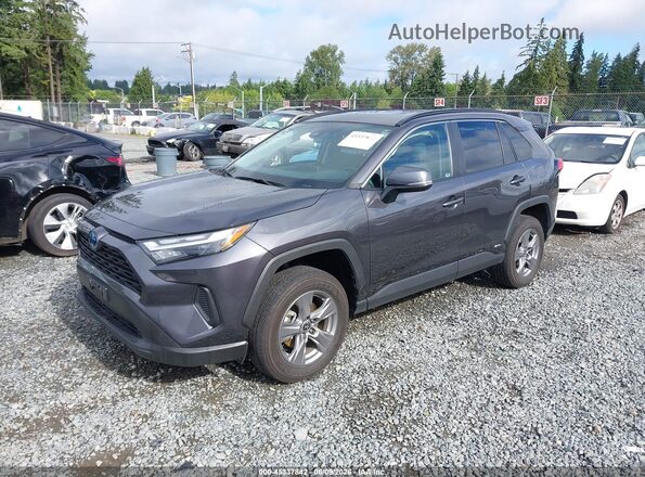4T3RWRFV9RU113077 2024 TOYOTA RAV4 HYBRID Серый Передняя левая четверть