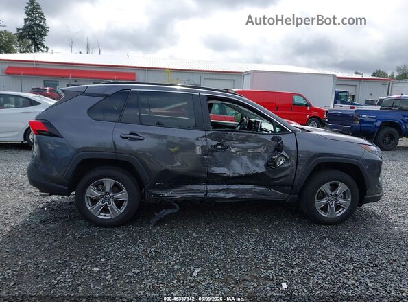 4T3RWRFV9RU113077 2024 TOYOTA RAV4 HYBRID Серый Вид задней части салона