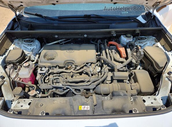 4T3RWRFV9RU135449 2024 TOYOTA RAV4 Белый Вид подкапотного пространства