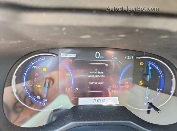 4T3RWRFV9RU135449 2024 TOYOTA RAV4 Белый Вид щитка приборов