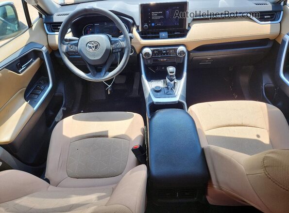 4T3RWRFV9RU135449 2024 TOYOTA RAV4 Белый Вид панели приборов