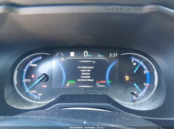 4T3RWRFV9SU176752 2025 TOYOTA RAV4 HYBRID Gray Вид задніх сидінь