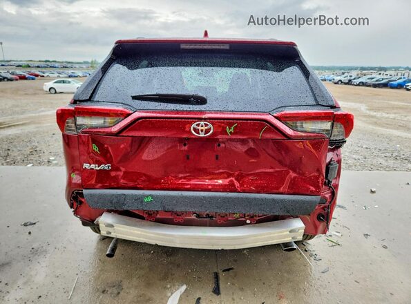 4T3RWRFV9SU201200 2025 TOYOTA RAV4 Maroon Rear view