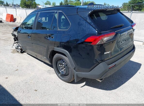 4T3RWRFV9SU212858 2025 TOYOTA RAV4 HYBRID Черный Задняя левая четверть