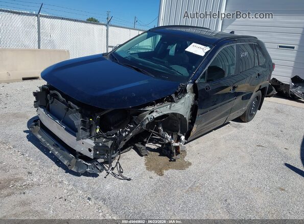 4T3RWRFV9SU212858 2025 TOYOTA RAV4 HYBRID Черный Передняя левая четверть