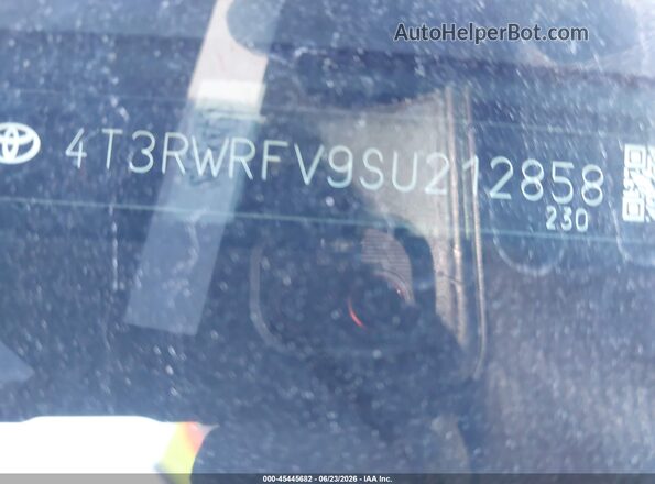 4T3RWRFV9SU212858 2025 TOYOTA RAV4 HYBRID Черный Вид подкапотного пространства