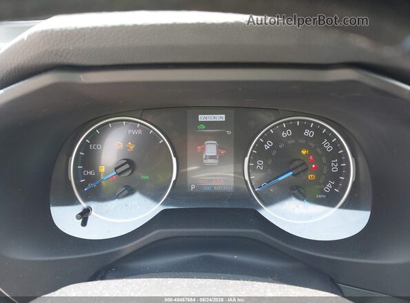 4T3RWRFVXNU050355 2022 TOYOTA RAV4 HYBRID Silver Vista de los asientos traseros