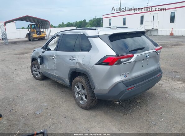 4T3RWRFVXNU050582 2022 TOYOTA RAV4 HYBRID Silver Rear left