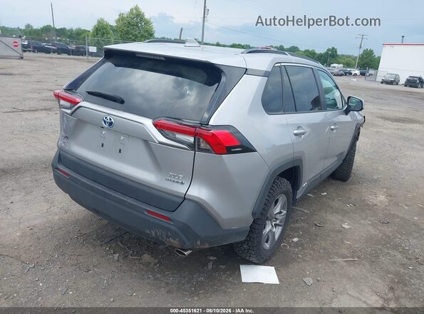4T3RWRFVXNU050582 2022 TOYOTA RAV4 HYBRID Silver Rear right