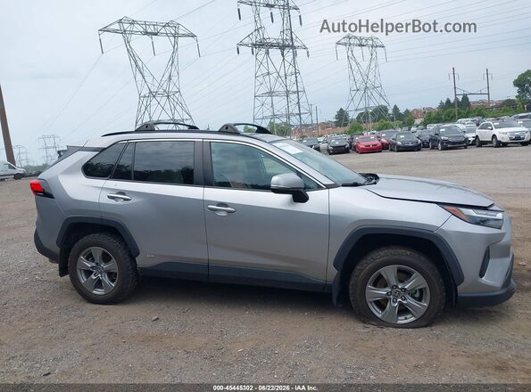 4T3RWRFVXNU052624 2022 TOYOTA RAV4 HYBRID Silver 360 interior view