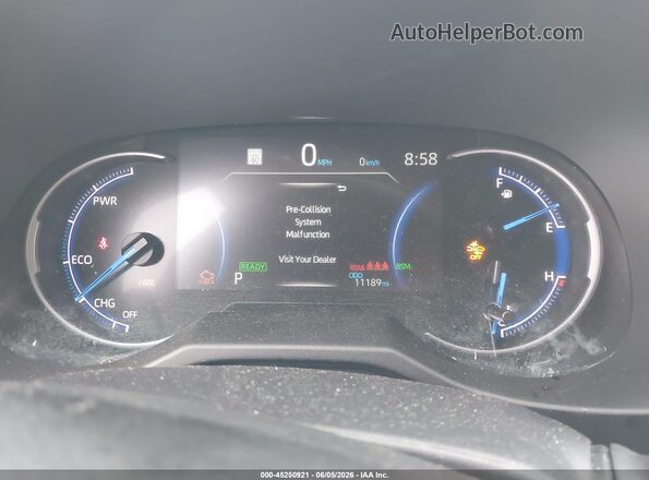 4T3RWRFVXSU201948 2025 TOYOTA RAV4 HYBRID Белый Вид задних сидений
