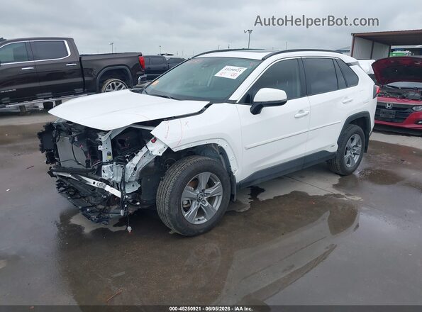 4T3RWRFVXSU201948 2025 TOYOTA RAV4 HYBRID Белый Передняя левая четверть