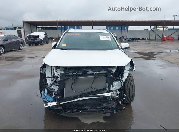 4T3RWRFVXSU201948 2025 TOYOTA RAV4 HYBRID Белый Вид задней части салона
