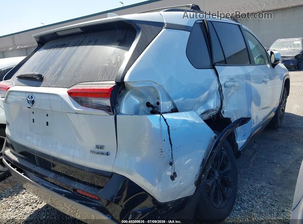 4T3T6RFV1RU145897 2024 TOYOTA RAV4 HYBRID White Trasero derecho