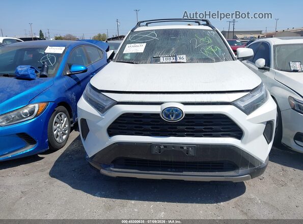 4T3T6RFV1RU145897 2024 TOYOTA RAV4 HYBRID White Vista del cuadro de instrumentos