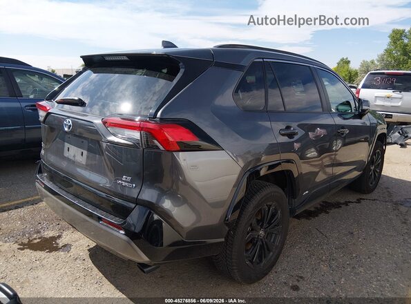4T3T6RFV2NU067236 2022 TOYOTA RAV4 HYBRID Gray Rear right