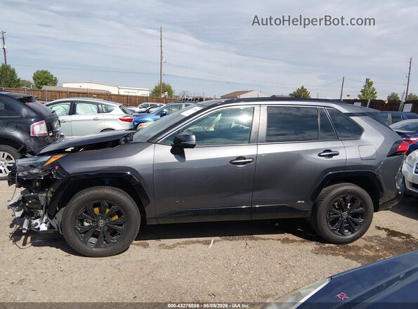 4T3T6RFV2NU067236 2022 TOYOTA RAV4 HYBRID Gray 