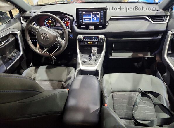 4T3T6RFV3NU069738 2022 TOYOTA RAV4 Gray Widok deski rozdzielczej
