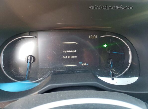 4T3T6RFV5PU125066 2023 TOYOTA RAV4 Gray Widok zestawu wskaźników