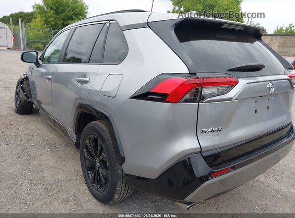 4T3T6RFV5SU190296 2025 TOYOTA RAV4 HYBRID Silver Rear left