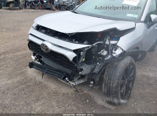 4T3T6RFV5SU190296 2025 TOYOTA RAV4 HYBRID Silver Front view