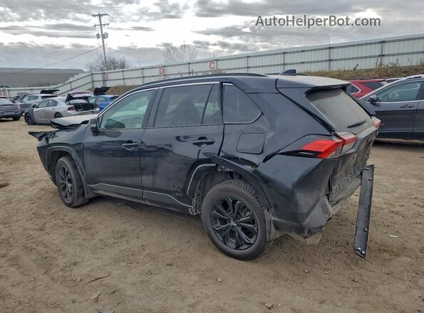 4T3T6RFV6NU071516 2022 TOYOTA RAV4 Black უკანა მარცხენა