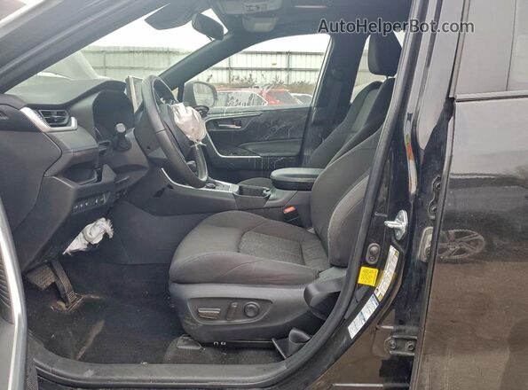 4T3T6RFV6NU071516 2022 TOYOTA RAV4 Black წინა სალონის ხედი