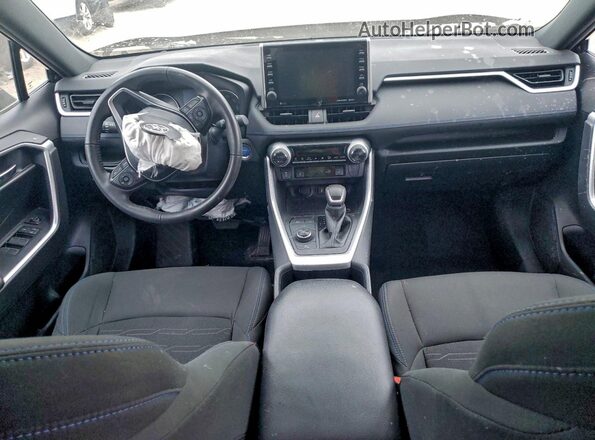 4T3T6RFV6NU071516 2022 TOYOTA RAV4 Black წინა პანელის ხედი