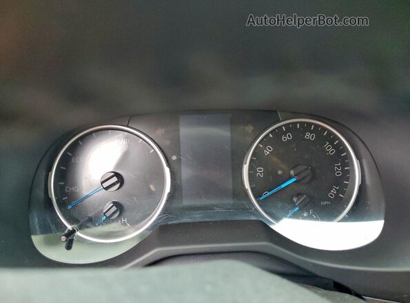4T3T6RFV6NU071516 2022 TOYOTA RAV4 Black ხელსაწყოთა პანელის ხედი