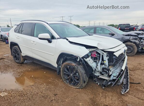 4T3T6RFV6NU076196 2022 TOYOTA RAV4 White Передня права чверть