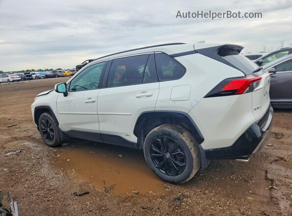4T3T6RFV6NU076196 2022 TOYOTA RAV4 White Задня ліва чверть