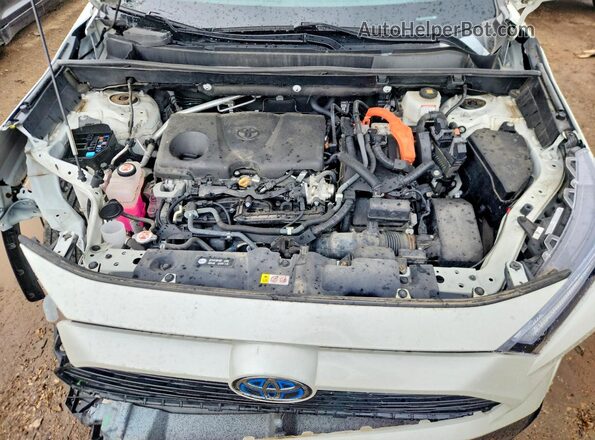 4T3T6RFV6NU076196 2022 TOYOTA RAV4 White Вид задньої частини салону