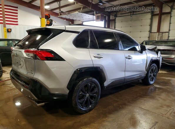 4T3T6RFV8PU121660 2023 TOYOTA RAV4 Silver Trasero derecho