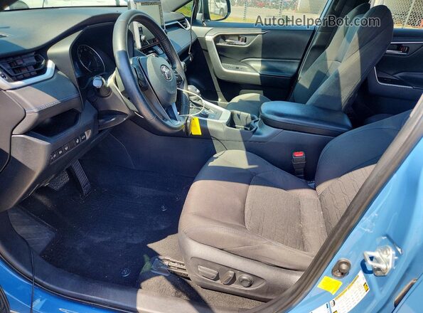 4T3T6RFVXNU098220 2022 TOYOTA RAV4 Blue Vista interior delantera
