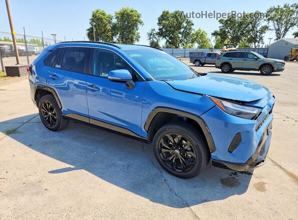 4T3T6RFVXNU098220 2022 TOYOTA RAV4 Blue Delantero derecho