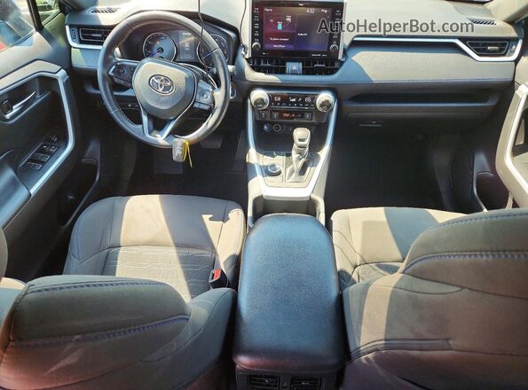 4T3T6RFVXNU098220 2022 TOYOTA RAV4 Blue Vista del salpicadero