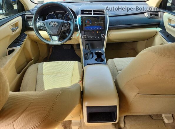 4T4BF1FK0GR545559 2016 TOYOTA CAMRY Gold Vista del salpicadero