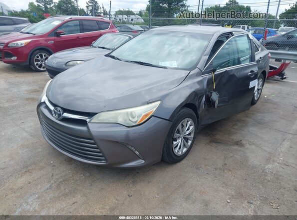 4T4BF1FK0GR549403 2016 TOYOTA CAMRY Gray 