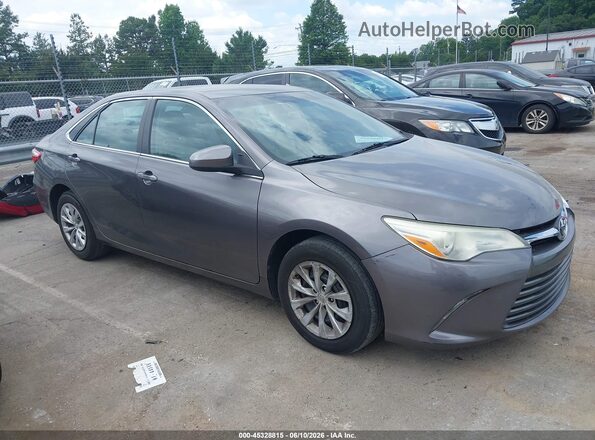 4T4BF1FK0GR549403 2016 TOYOTA CAMRY Gray 